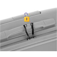 Cestovní kufr, šedý