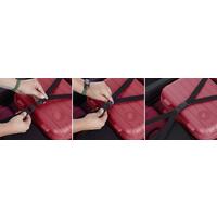 Cestovní kufr, bordó