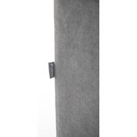 Masážní polohovací křeslo s vyklápěním COMFORT+, antracitová látka