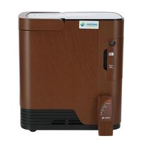 Kyslíkový koncentrátor s hlasovým výstupem UNIZDRAV, 7 l/min, imitace dřeva