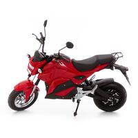 Elektrická motorka e-Flex, červená