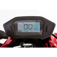 Elektrická motorka e-Flex, červená