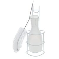 Láhev na moč s držákem a kartáčem