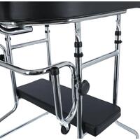 Pojízdné chodítko s opěrnou plochou a sedadlem UNIZDRAV