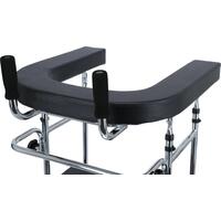 Pojízdné chodítko s opěrnou plochou a sedadlem UNIZDRAV