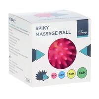 Masážní ježek, růžový 5 cm