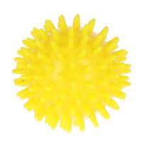 Masážní ježek, žlutý 7 cm
