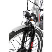 Tříkolové elektrické kolo Tornádo ZTECH, stříbrné