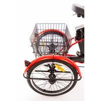 Tříkolové elektrické kolo Tornádo ZTECH, červené