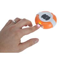 Elektrický zastřihovač nehtů, oranžový