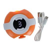 Elektrický zastřihovač nehtů, oranžový