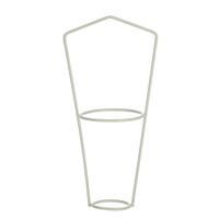 Kovový držák na infuzní láhev UNIZDRAV