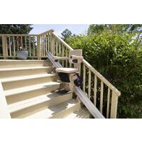 Židlový výtah Elite s rovnou kolejnicí