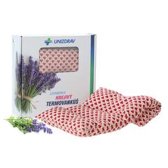 Hřejivý termo polštář UNIZDRAV Levandule Srdce