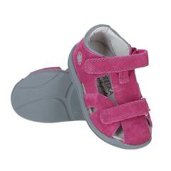 Dětská ortopedická obuv – typ 116 ružovo-šedá