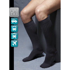 Cestovní lýtkové punčochy - šedé - RELAX Travel