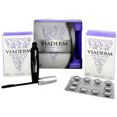 Viaderm Complete + značková řasenka pro zväčenie objemu řas