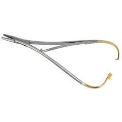 Mathieu jehelec s pozlacenou rukojetí 17 a 20 cm