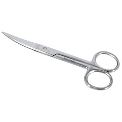 Nůžky na kůži jemné rovné / zahnuté, 9 cm