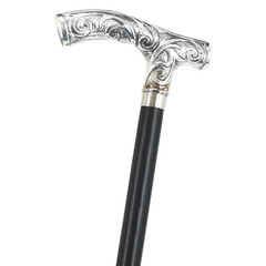 Pochromovaná vycházková hůl