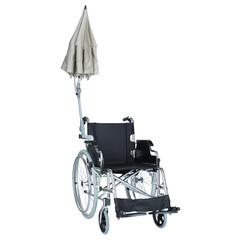 Deštník k vozíku, šedý