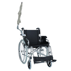 Deštník k vozíku, šedý