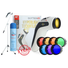 Biolampa Bioptron MedAll + barevná terapie + stojan + Oxy sprej