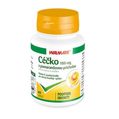 Walmark Céčko 100 mg vitamin C s pomerančovou příchutí 40 tablet