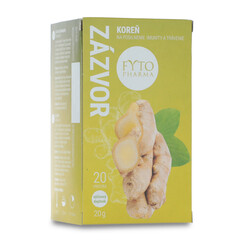 Fytopharma Zázvorový čaj, 20x 1 g