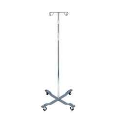 Infuzní stojan na kolečkách - výškově nastavitelný