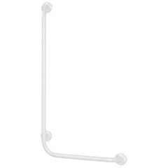 Madlo do koupelny a wc ve tvaru L