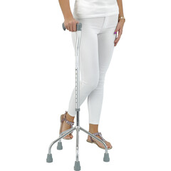 Čtyřbodová vycházková hůl