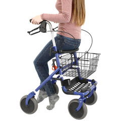 Čtyřkolka - podpora pohybu