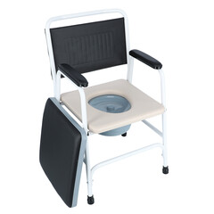 Kovové toaletní křeslo