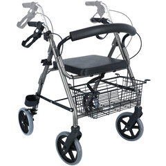 Čtyřkolka odlehčená, šedá