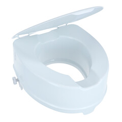 Zvyšovač WC s příklopem, 15 cm