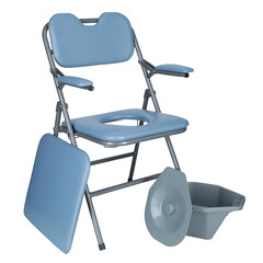 Toaletní stolička skládací