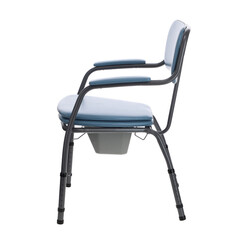 Toaletní židle s širším sedem