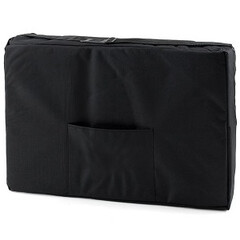 Dřevěné masážní lehátko - polohovací, modré