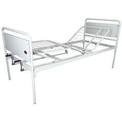 Polohovací postel mechanická - čtyřdílná