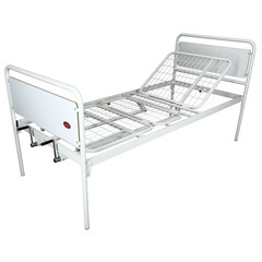 Polohovací postel mechanická - čtyřdílná