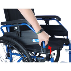 Skládací invalidní vozík Next, 50 cm