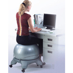 Židle s míčem bez opěradla