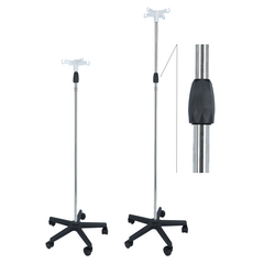 Infuzní stojan s 5 kolečky