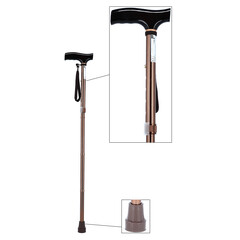 Skládací hůl - bronz