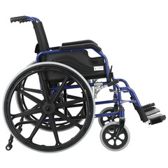 Invalidní vozík UNIZDRAV - ocelovy