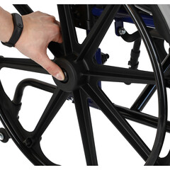 Invalidní vozík UNIZDRAV - ocelovy