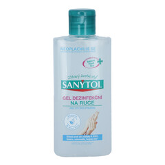 Bezoplachový dezinfekční gel na ruce SANYTOL, 75 ml