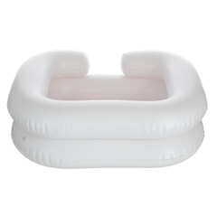 Gumové umyvadlo na vlasy s přenosnou sprchou