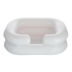 Gumové umyvadlo na vlasy s přenosnou sprchou